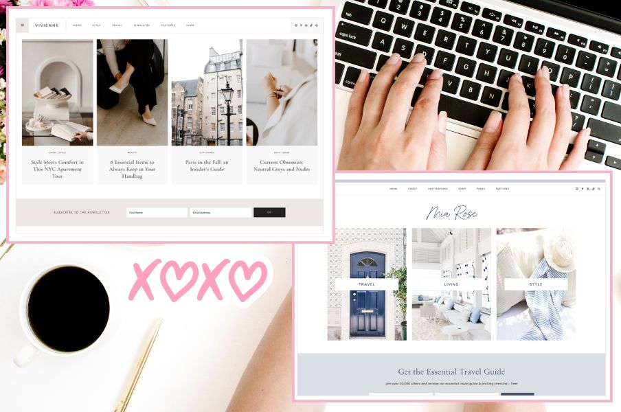 My Favourite Feminine WordPress Themes for Bloggers